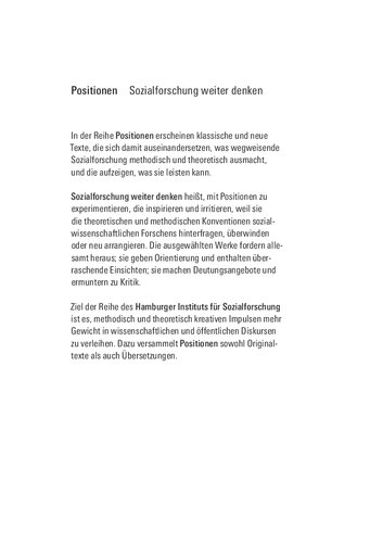 Interpretation und Sozialtheorie