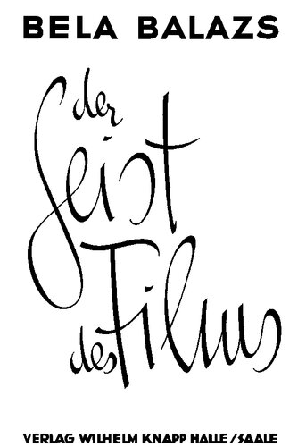 Der Geist des Filmes
