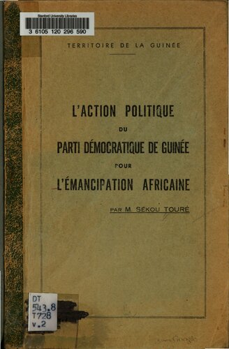 L’action politique du Parti démocratique de Guinée pour l’émancipation africaine