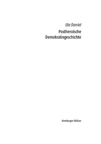 Postheroische Demokratiegeschichte