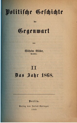 Das Jahr 1868