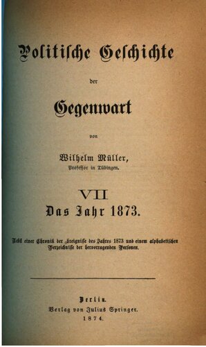 Das Jahr 1873