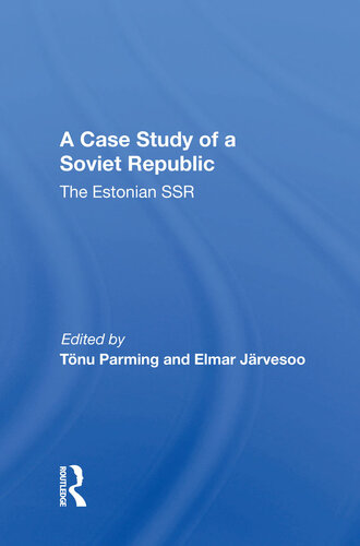 Case Study Soviet Republ/h (Westview Special Studies on the Soviet Union and Eastern Eur)