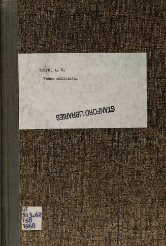 Poèmes militants