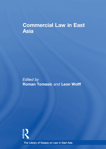 Commercial Law in East Asia