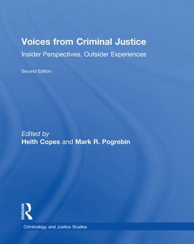 Voices from Criminal Justice: Thinking and Reflecting on the System