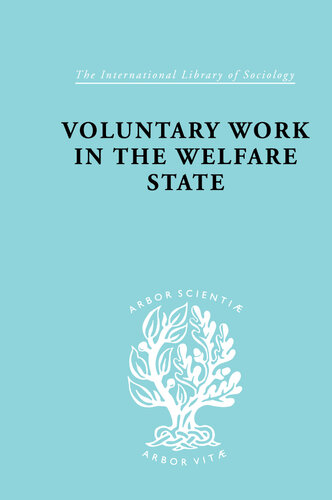 Voluntary Work in the Welfare State
