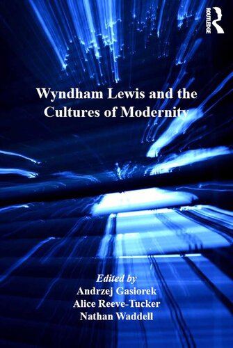 Wyndham Lewis and the Cultures of Modernity