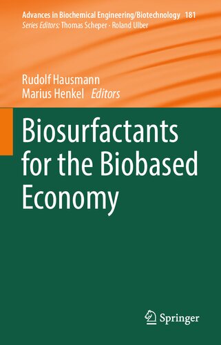 Biosurfactants for the Biobased Economy