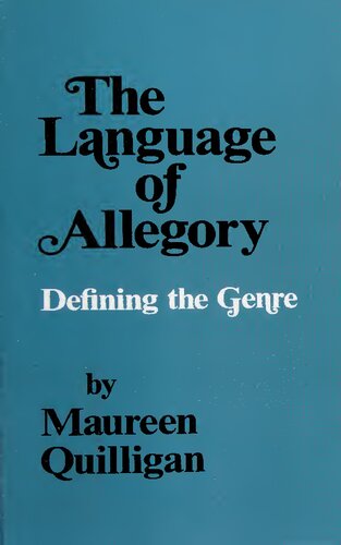 The Language of Allegory: Defining the Genre