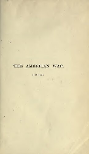 First Years of War (1861-1862)