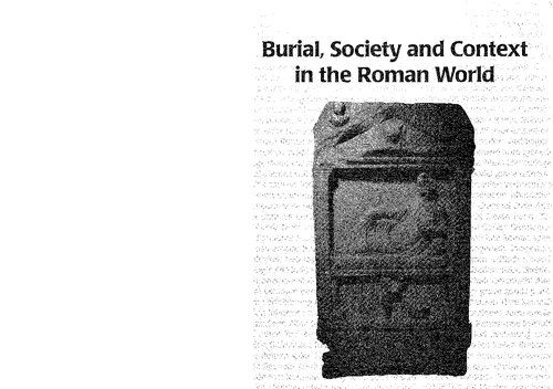Burial, Society and Context in the Roman World