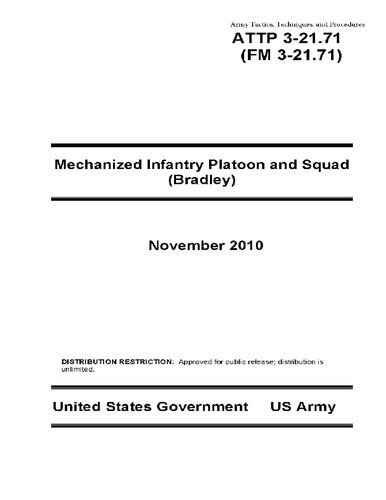 ATTP 3-21.71 Mechanized Infantry Platoon and Squad (Bradley)