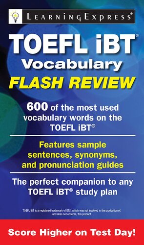 TOEFL iBT® Vocabulary