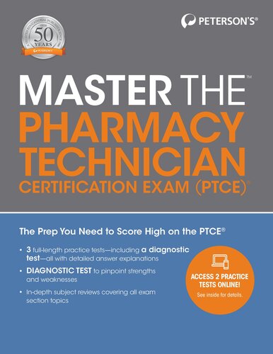 Master the Pharmacy Technician Certification Exam (PTCE)
