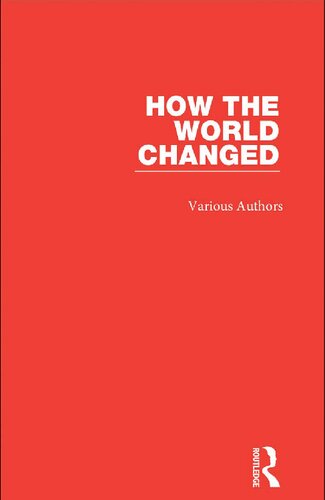 How the World Changed, 2-Volume Set