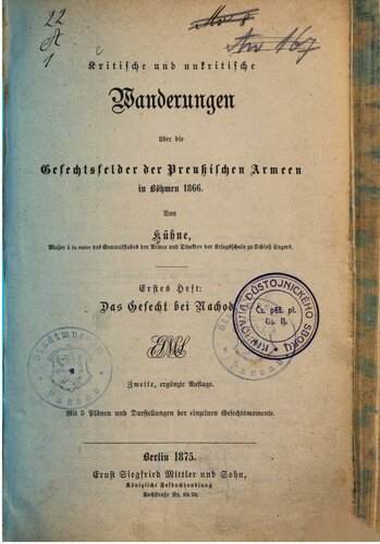 Das Gefecht bei Nachod