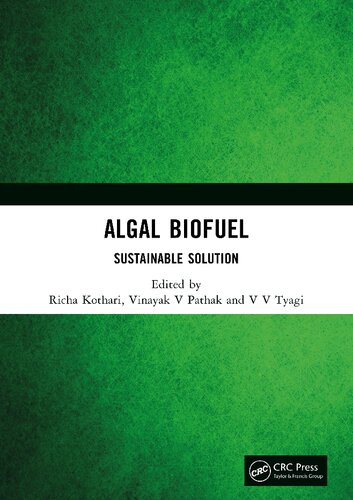 Algal Biofuel: Sustainable Solution