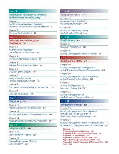 Essentials Of Maternity, Newborn, And Women's Health Nursing