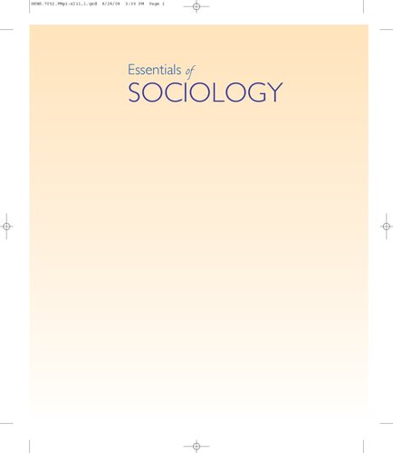 Essentials of Sociology: A Down-to-Earth Approach (8th Edition)