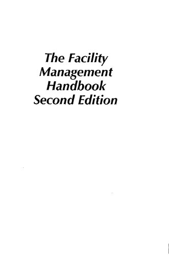 The Facility Management Handbook: 2nd Edition