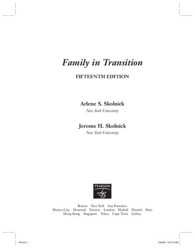 Family in Transition (15th Edition)