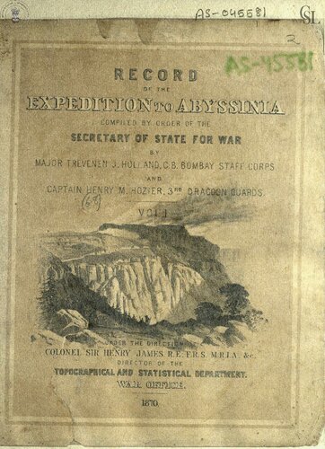 Record of the Expedition to Abyssinia