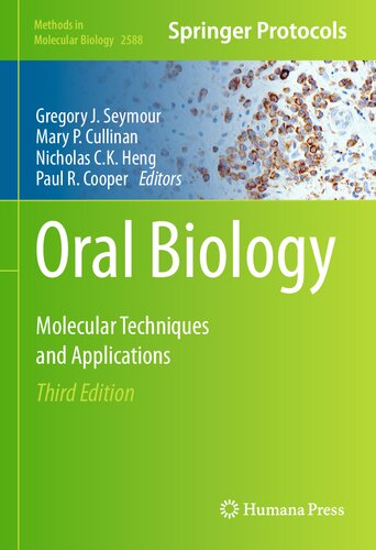 Oral Biology: Molecular Techniques and Applications