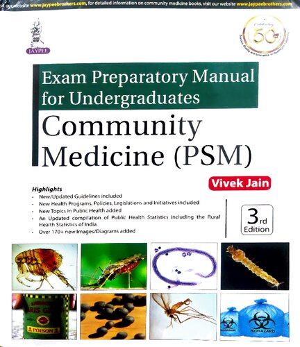 Exam Preparatory Manual for Undergraduates Community Medicine (PSM)