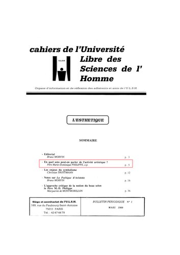 En quel sens peut-on parler de l'activité artistique ?