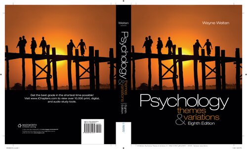Psychology: Themes and Variations, 8th Edition