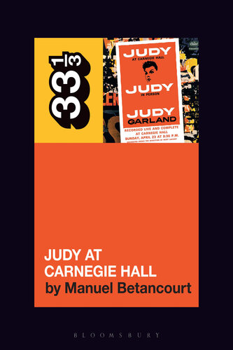 Judy at Carnegie Hall