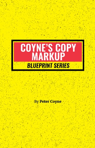 Coyne's Copy Mark Up