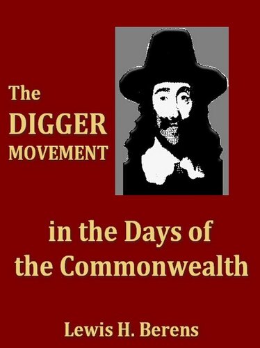 The Digger Movement in the Days of the Commonwealth