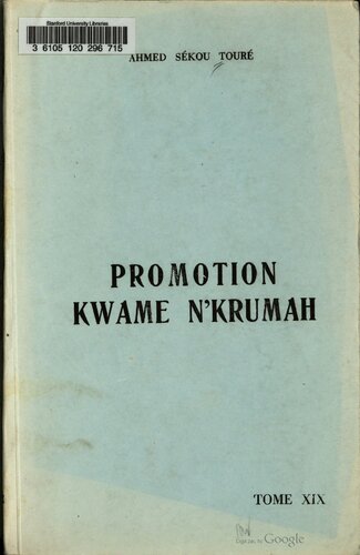 Promotion Kwame N’krumah