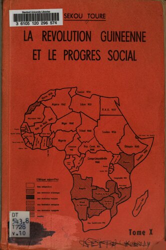 La révolution guinéenne et le progrès social
