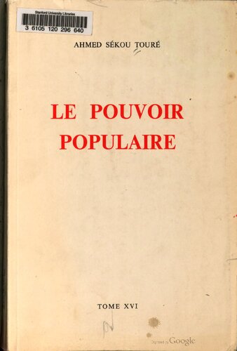 Le pouvoir populaire