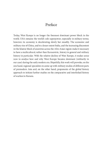 Military Transition in Early Modern Asia, 1400-1750: Cavalry, Guns, Government and Ships