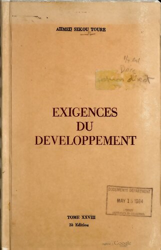 Exigences du développement