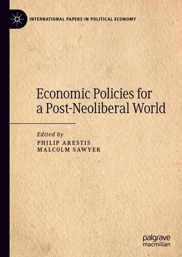 Economic Policies for a Post-Neoliberal Worl