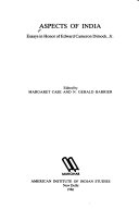 Aspects of India: Essays in Honor of Edward Cameron Dimock, Jr