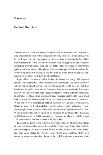 The Natural Method: Essays on Mind, Ethics, and Self in Honor of Owen Flanagan