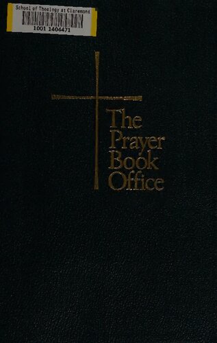 The Prayer book office