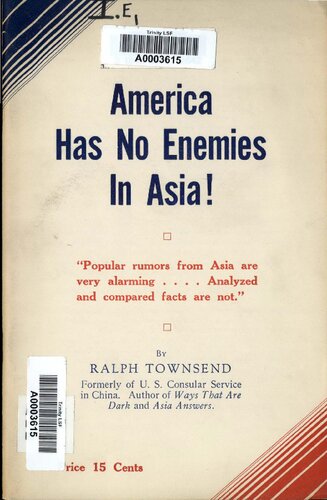 America Has No Enemies In Asia