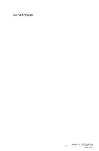 Imperial Borderlands: Maps and Territory-Building in the Northern Indochinese Peninsula (1885-1914)