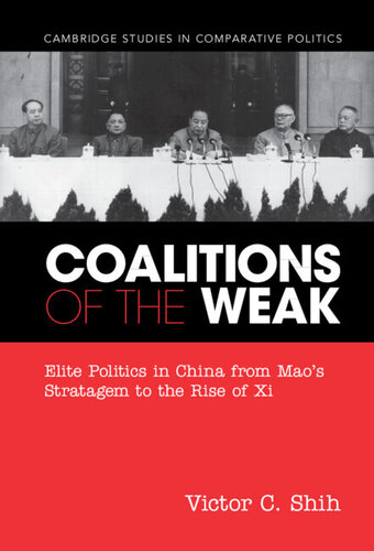 Coalitions of the Weak (Cambridge Studies in Comparative Politics)