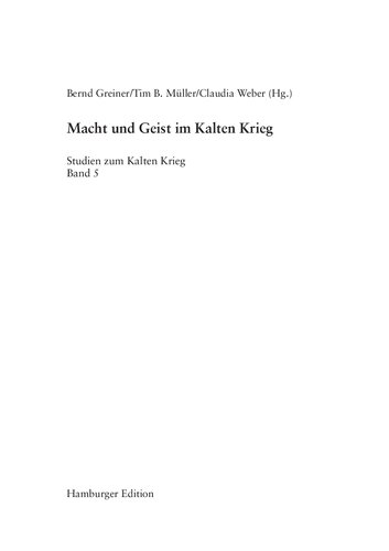 Macht und Geist im Kalten Krieg