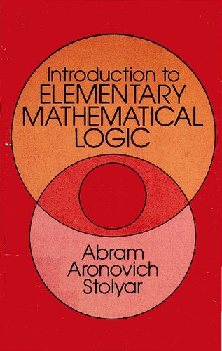 Introduction to Elementary Mathematical Logic