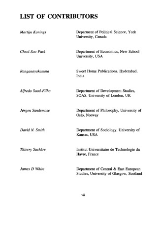 : Marx's Capital and Capitalism; Markets in a Socialist Alternative. Volume 19