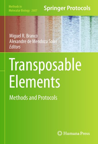Transposable Elements: Methods and Protocols